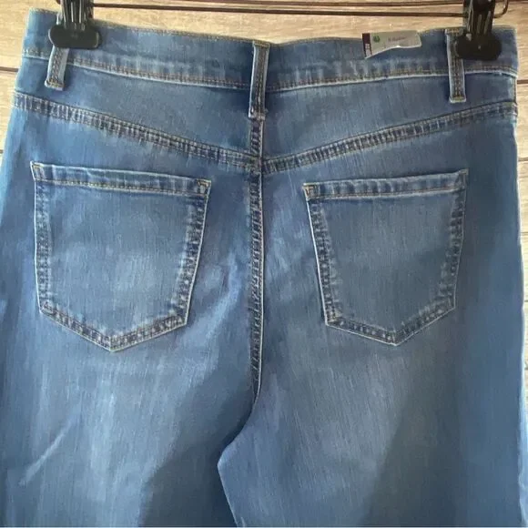 Ladies NWT size 8 average fit overall slimming jeans by Gloria Vanderbilt - Picture 8 of 13